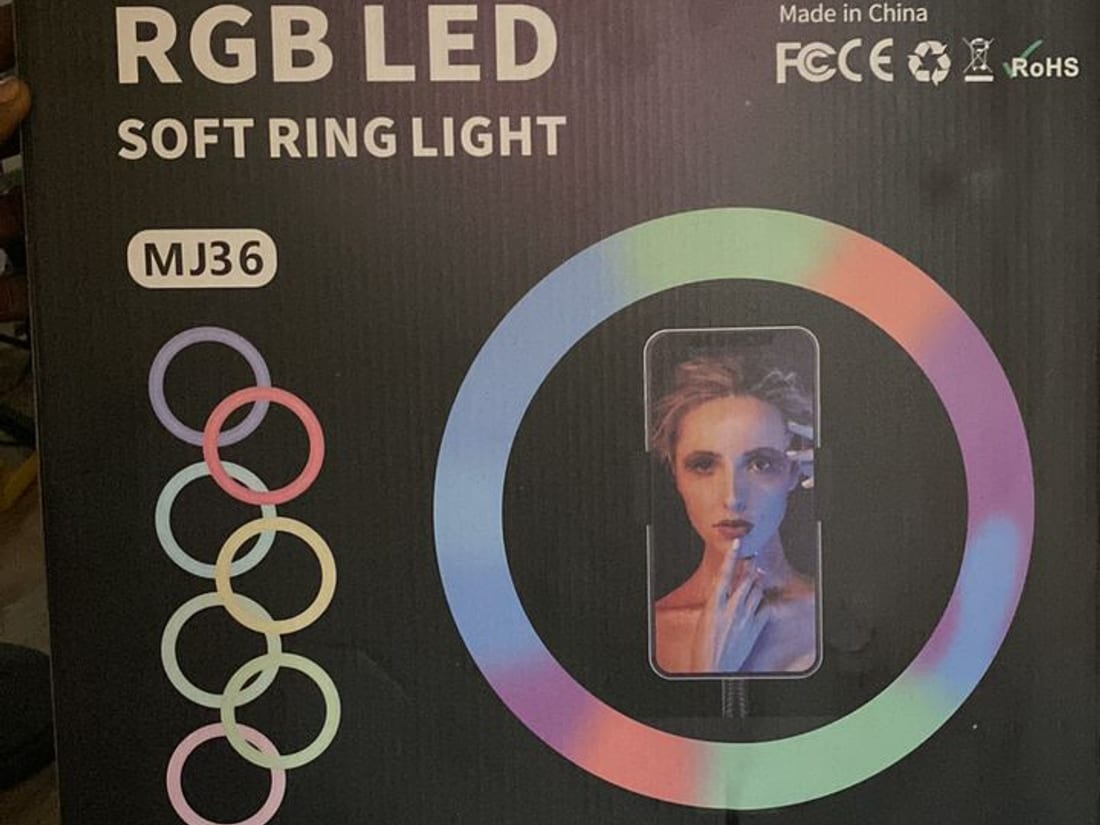 LED soft ring light